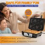 StarBlue Puzzle Waffle Maker – Fun Puzzle Waffles