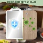 Large Double-Sided Stainless Steel Cutting Board