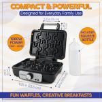 StarBlue Puzzle Waffle Maker – Fun Puzzle Waffles