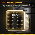 CARORI 9-in-1 Electric Pressure Cooker, 8 Qt