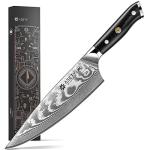 Japanese 20.3cm Damascus Chef Knife with Sheath