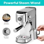 CASABREWS Espresso Machine with Milk Frother