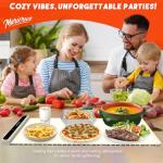 Electric Food Warming Tray with Timer and Temp Control