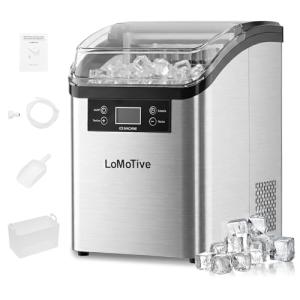 Portable Clear Ice Cube Maker - 45 lbs/Day