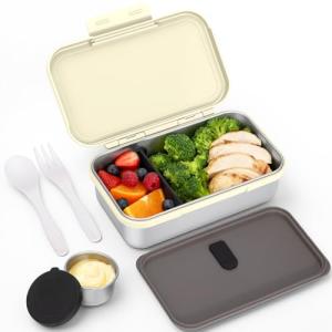 JSLOVE 30oz Stainless Steel Bento Box for Adults
