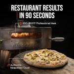 Portable Dual Fuel Pizza Oven for Outdoor Use