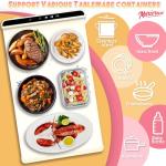 Electric Food Warming Tray with Timer and Temp Control