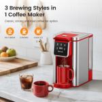 Horavie Single Serve Coffee Maker – Hot & Iced