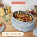 Drew Barrymore 10-in-1 6 Qt Electric Slow Cooker