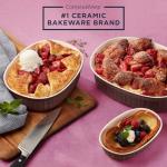 CorningWare 6-Piece Ceramic Bakeware Set with Lids