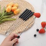 Chazcool 6PCS Stainless Steel Fondue Fork Set