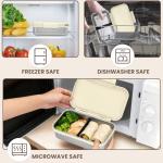 JSLOVE 30oz Stainless Steel Bento Box for Adults