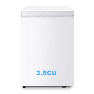Stopsad 3.5 Cu.Ft Mini Chest Freezer, White