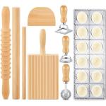 9-Piece Pasta Making Tool Set with Rolling Pin