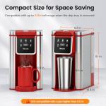 Horavie Single Serve Coffee Maker – Hot & Iced