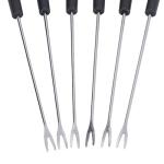 Chazcool 6PCS Stainless Steel Fondue Fork Set