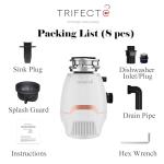 Trifecte Pro 3/4 HP Quiet Garbage Disposal