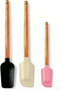 3-Piece Silicone Spatula Set - Heat Resistant