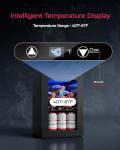 Icyglee Compact Beverage Refrigerator for Home and Bar