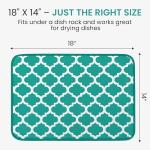 Super Absorbent Microfiber Dish Drying Mat