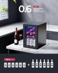 Icyglee Compact Beverage Refrigerator for Home and Bar