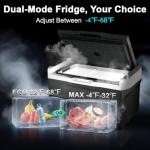 Eeivess 23QT Portable Fridge & Freezer Combo