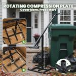 Manual Trash Compactor for 360L Wheelie Bin