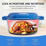 6QT Cast Iron Dutch Oven with 2QT Lid