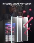 Icyglee Compact Beverage Refrigerator for Home and Bar