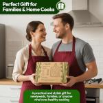 Bamboo Cutting Board Set – 3 Piece Gift Set