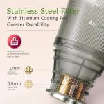 Anybear Masticating Juicer with Large Feed Chute