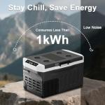 Eeivess 23QT Portable Fridge & Freezer Combo