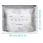 Reusable Stand-Up Foil Storage Bags with Labels