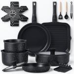 21-Piece Nonstick Induction Cookware Set