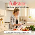 Fullstar 2-in-1 Handheld Mandoline Slicer