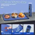 Electric Food Warming Mat with Timer and Temperature Control
