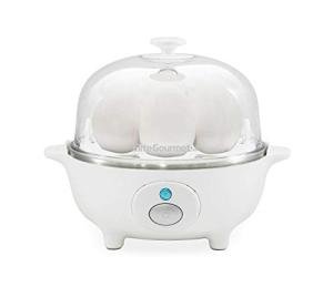 Elite Gourmet Rapid Egg Cooker for Perfect Eggs