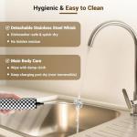 Rechargeable Handheld Milk Frother with 5 Heads