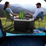 VEVOR 12V Portable Car Refrigerator with Wheels