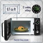 Nostalgia Retro Compact Microwave Oven - 0.7 Cu. Ft