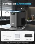 Aeitto Countertop Nugget Ice Maker Machine