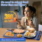 Electric Food Warming Mat with Timer and Temperature Control