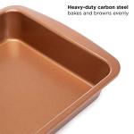 Ecolution Copper Non-Stick Toaster Oven Bakeware Set