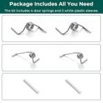 French Door Refrigerator Spring for Samsung, 6 PCS