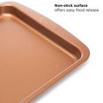Ecolution Copper Non-Stick Toaster Oven Bakeware Set