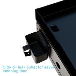 Portable 23-Inch Propane Tabletop Griddle with Cover