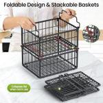 Stackable Freezer Organizer Bins, 3-Pack