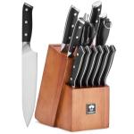 14-Piece High Carbon Stainless Steel Knife Set