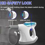 Handheld Steam Cleaner with 9 Accessories and Tank