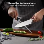 14-Piece High Carbon Stainless Steel Knife Set